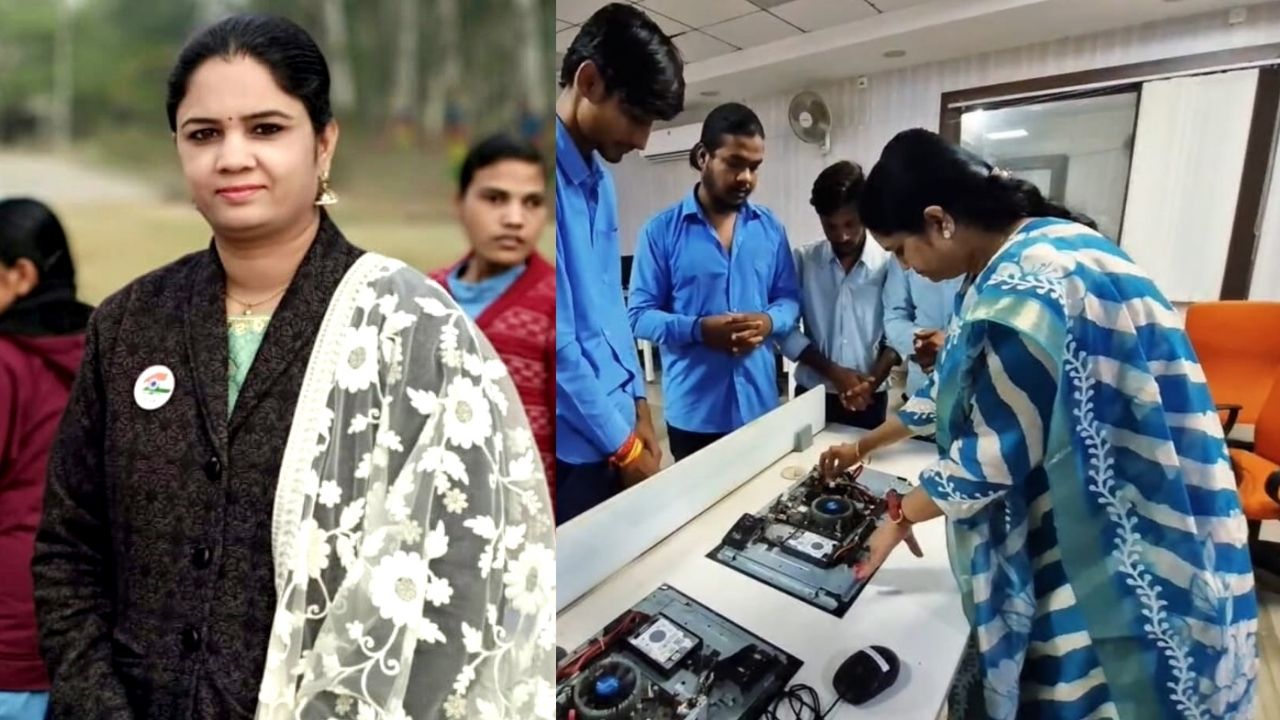 mp two teachers national teacher award President Droupadi Murmu will honour