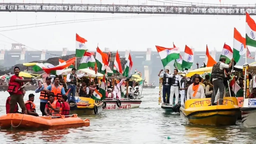 omkareshwar tiranga yatra