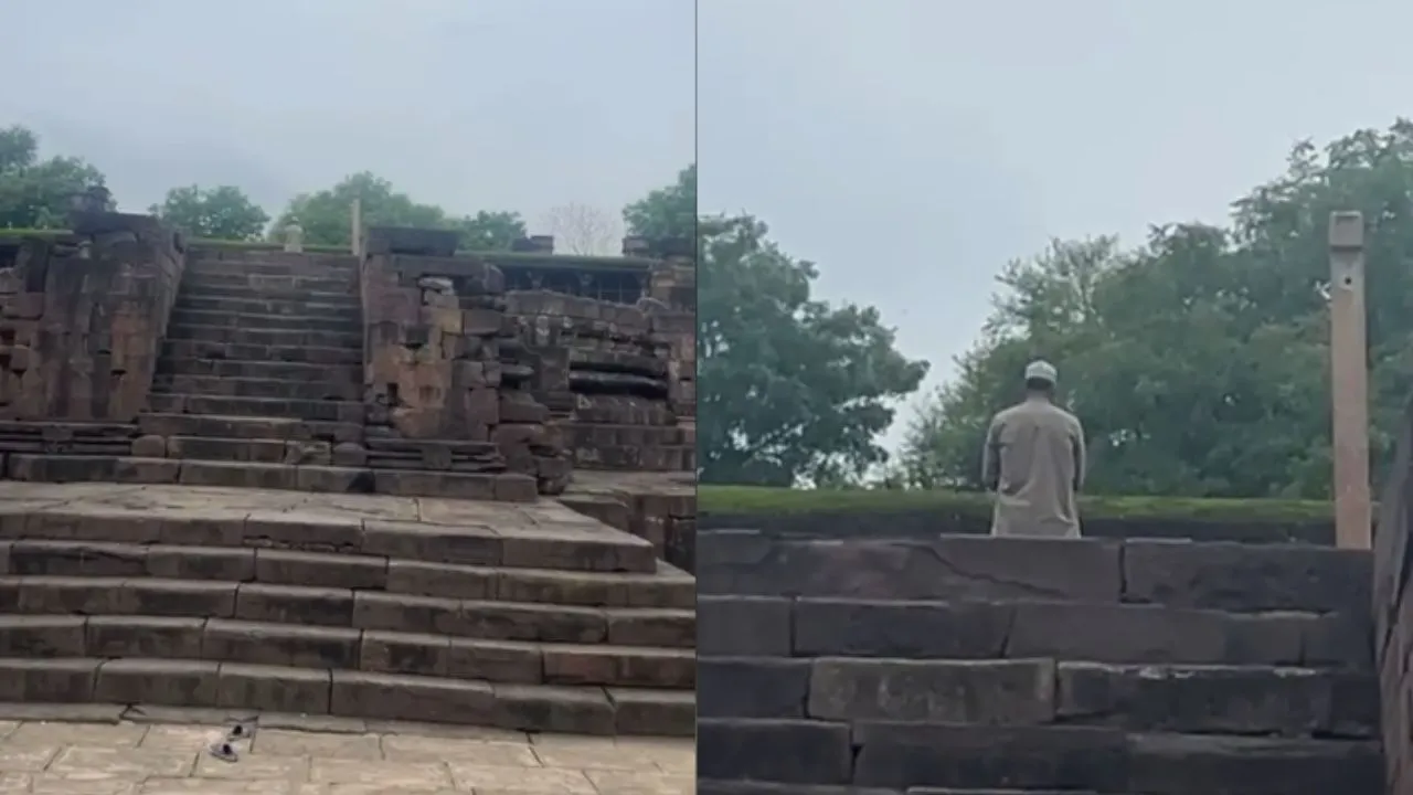 Vidisha Vijay mandir accusation of offering Namaz police have taken accused custody