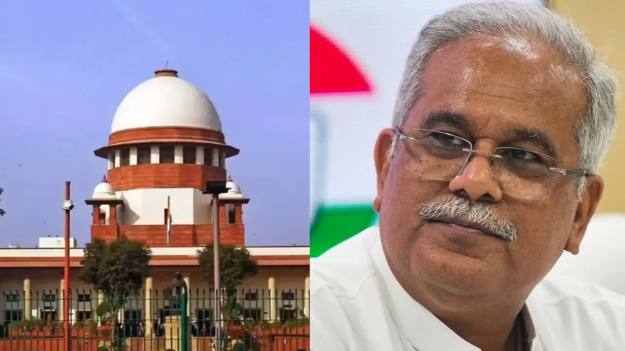 No relief for Bhupesh Baghel from the Supreme Court.