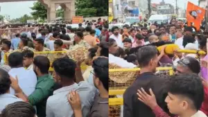 Stampede-like situation at Nagchandreshwar Temple