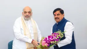 CM Mohan Yadav met Amit Shah in Delhi.