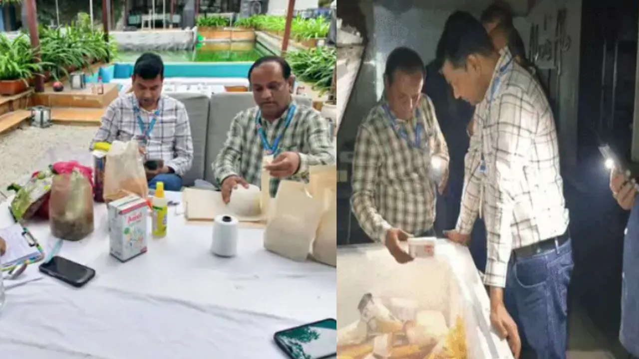 The Food Department inspected the restaurant.