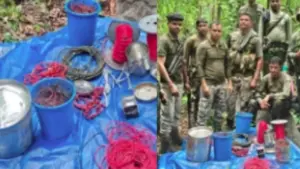 Naxalite dump seized