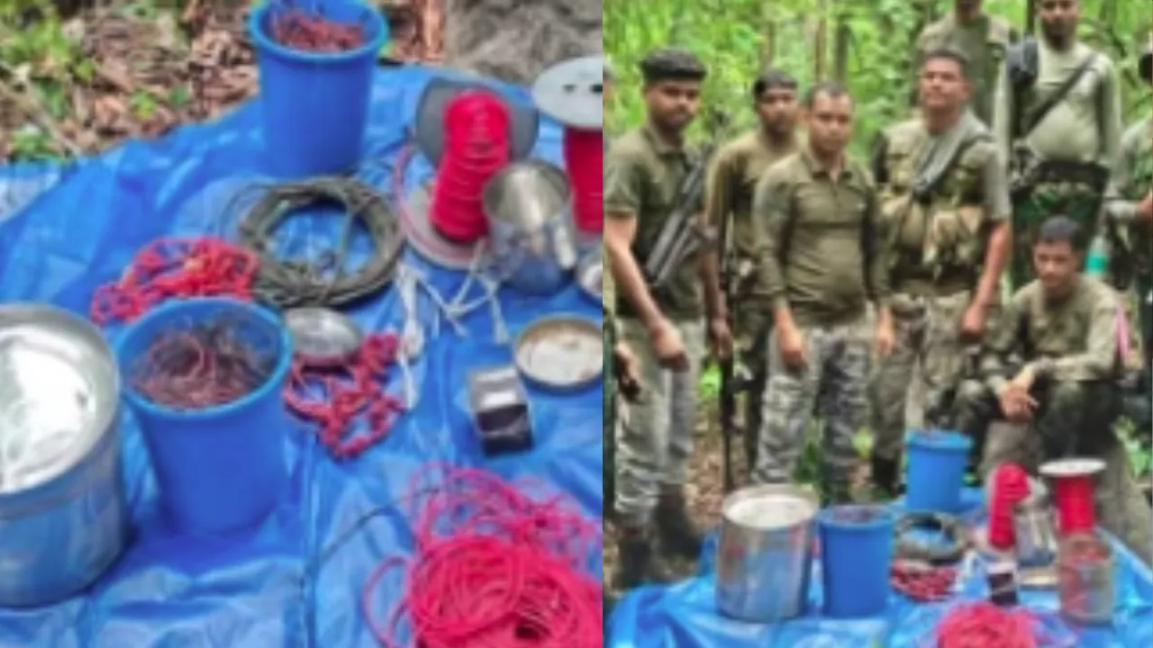 Naxalite dump seized