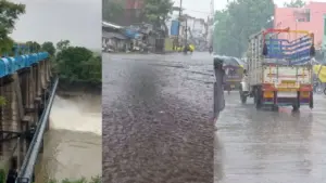 Heavy rain in Khandwa
