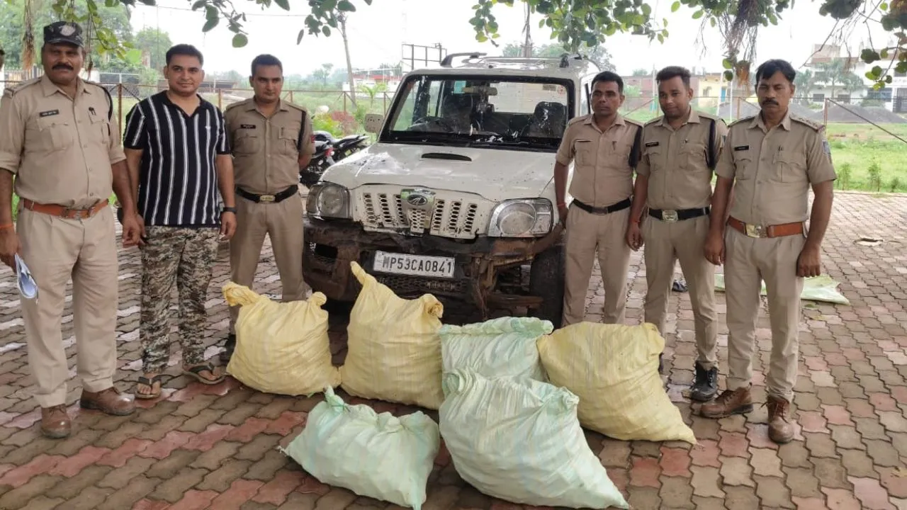 Consignment of intoxicating cough syrup seized in Mauganj