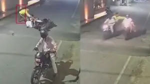 Ajmer Chain Snatching Video