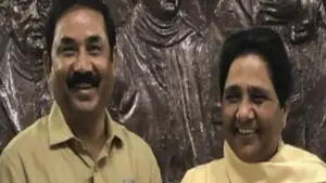Ashok Siddharth With Mayawati