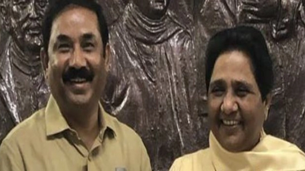 Ashok Siddharth With Mayawati