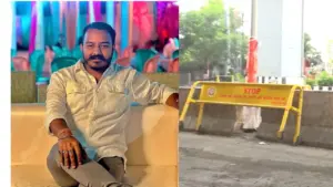 Bhopal bjp yuva morcha leader death street light poll electric shock