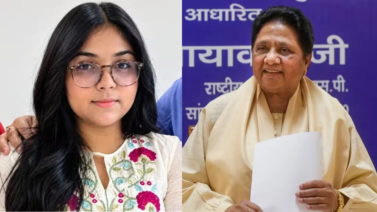 Deepika Anand And Mayawati