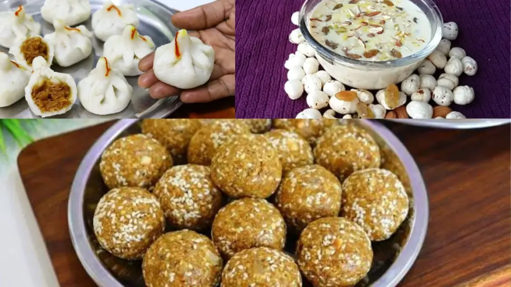 Ganesh Chaturthi Healthy Prasad