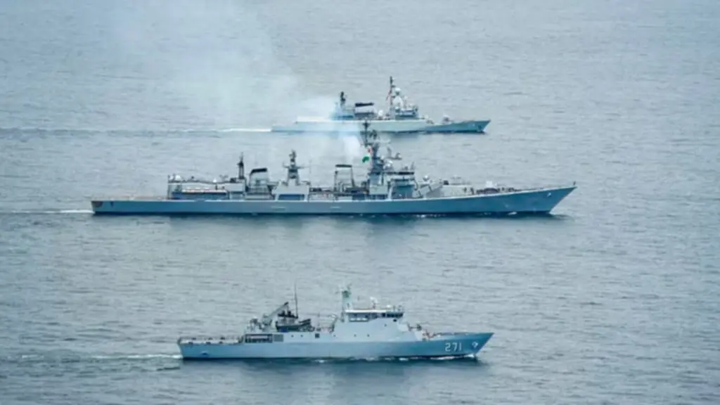 India Pakistan Warship Collision
