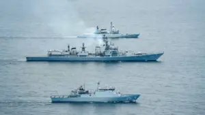 India Pakistan Warship Collision