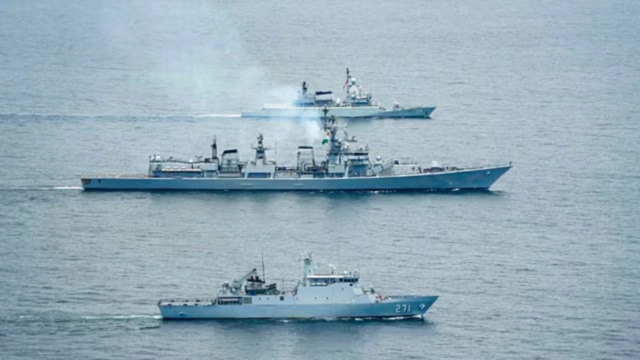 India Pakistan Warship Collision
