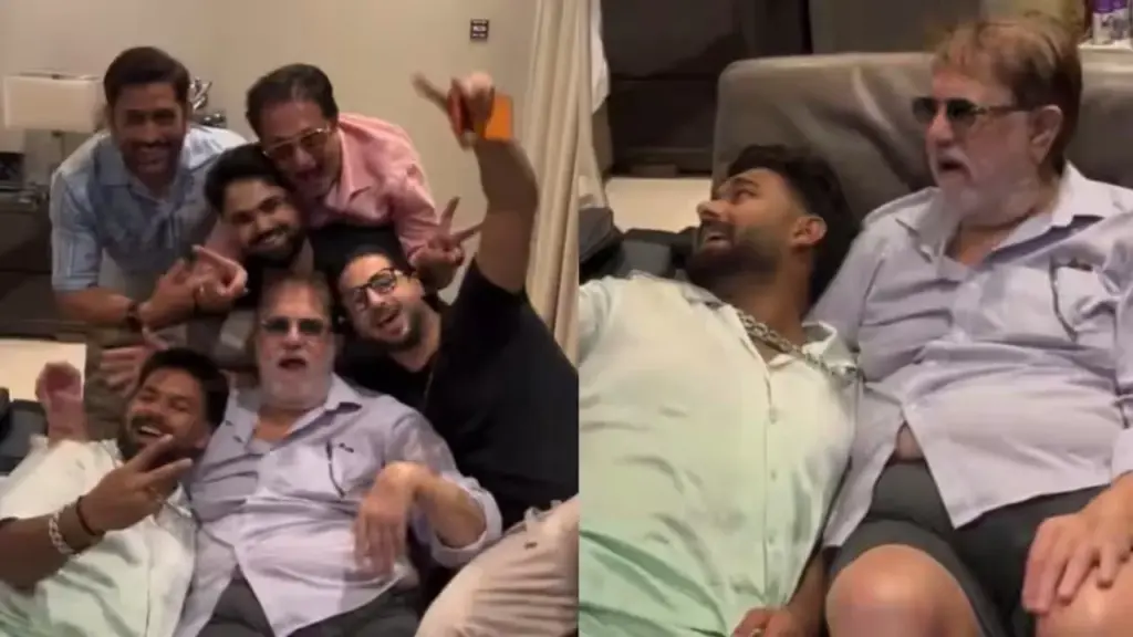 MS Dhoni, Rishabh Pant Video
