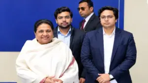 Mayawati Akash And Ishan Anand