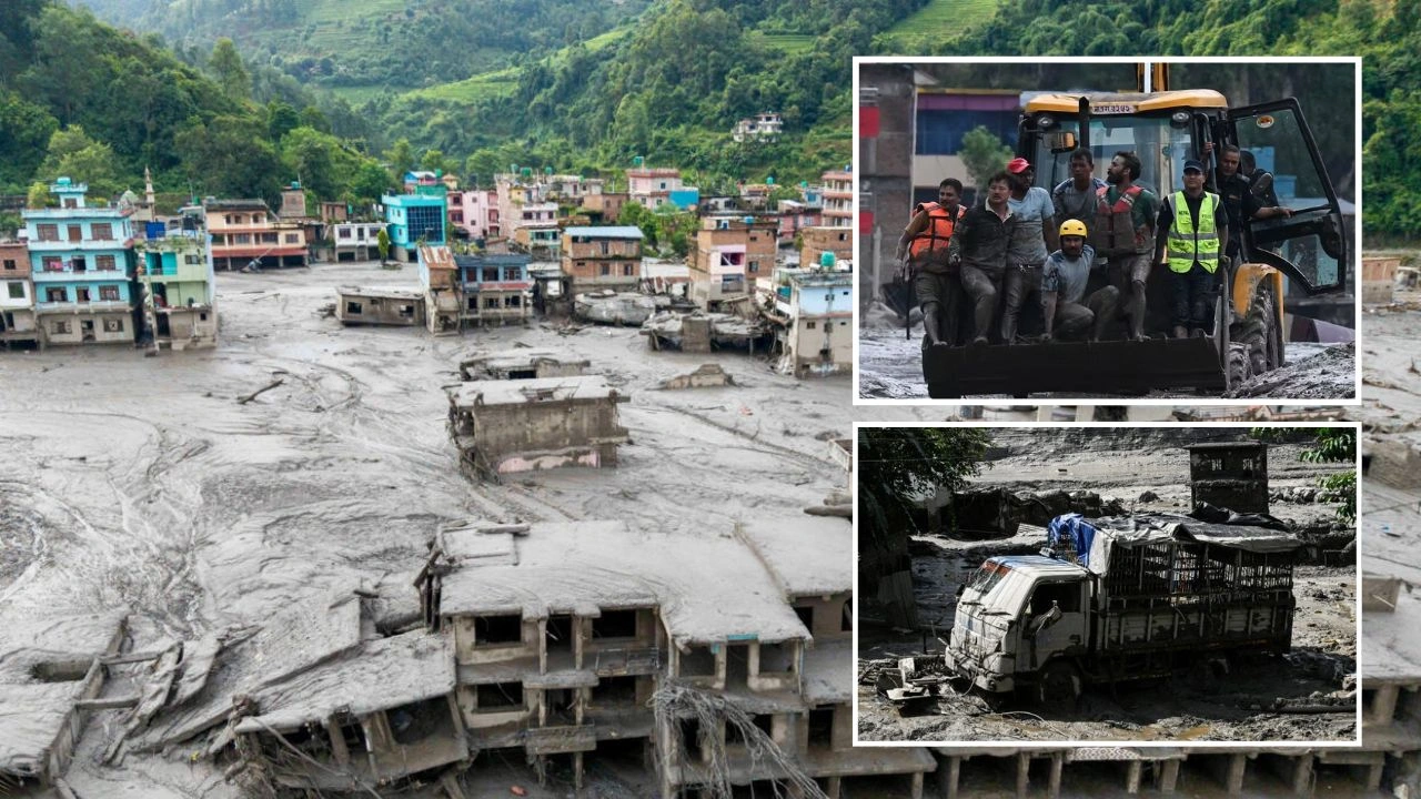 नेपाल बाढ़ की तबाही