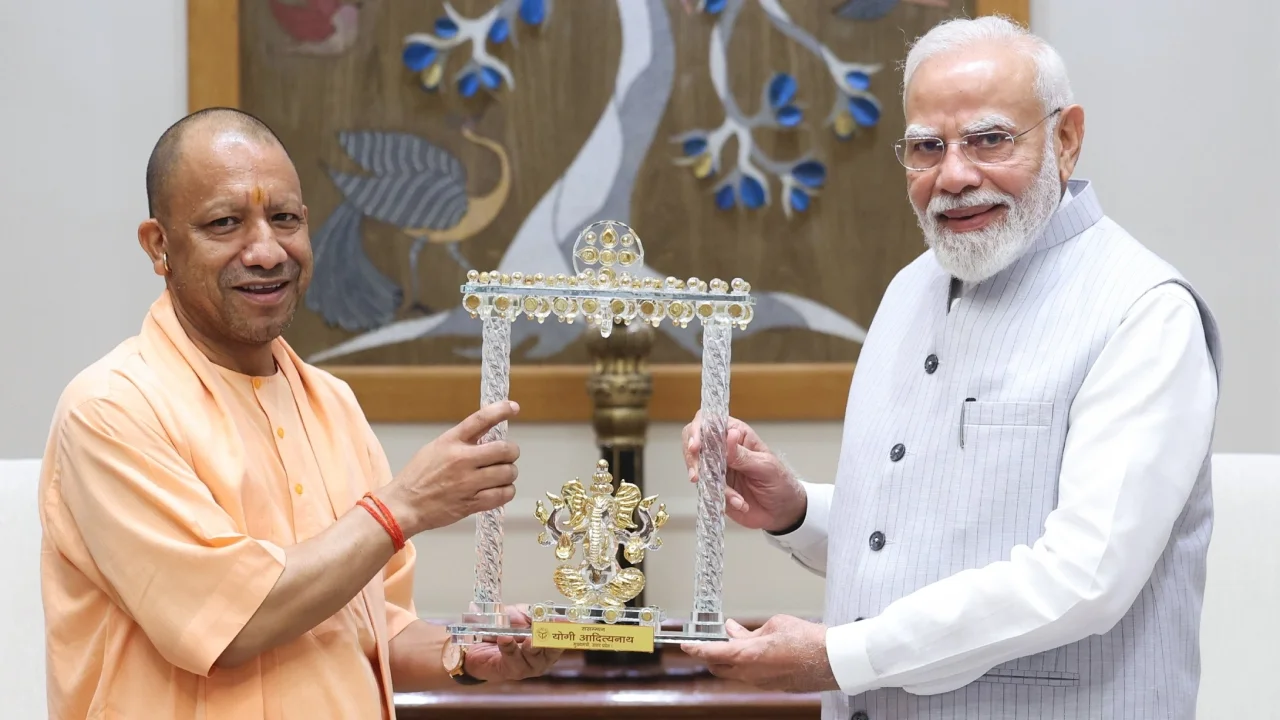 PM Modi Meeting With CM Yogi