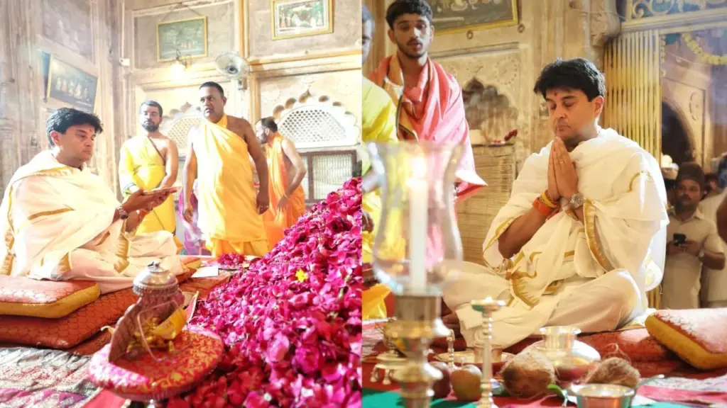 Sant Mansoor Shah Gwalior Jyotiraditya Scindia