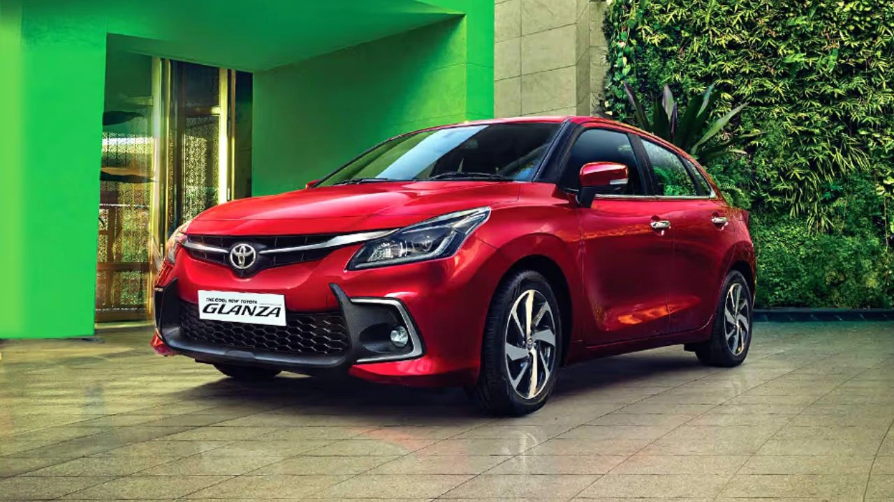 Toyota Glanza Facelift car