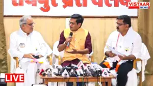 Former CM Bhupesh Baghel and Deputy CM Vijay Sharma