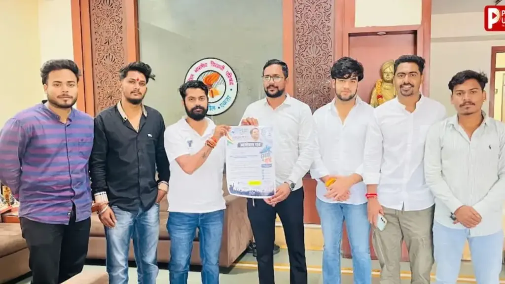 indore Rahul Gandhi Chhatron Ki Goonj program NSUI invites ABVP