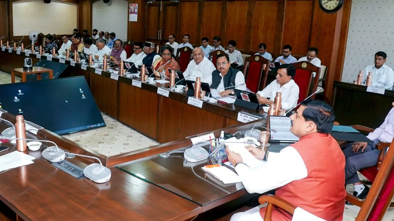 Madhya Pradesh cabinet meeting decision