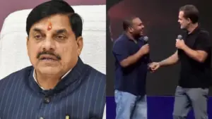 cm mohan Yadav on Rahul Gandhi chhatron ki goonj pm modi Mimicry