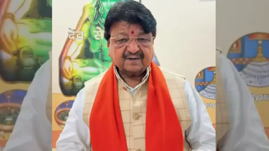 Cabinet Minister Kailash Vijayvargiya