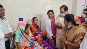 mandla Narendra modi 76th birthday new born baby name Narendra Sampatiya Uikey