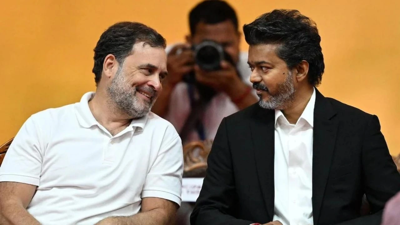 राहुल गांधी और सीएम व‍िजय