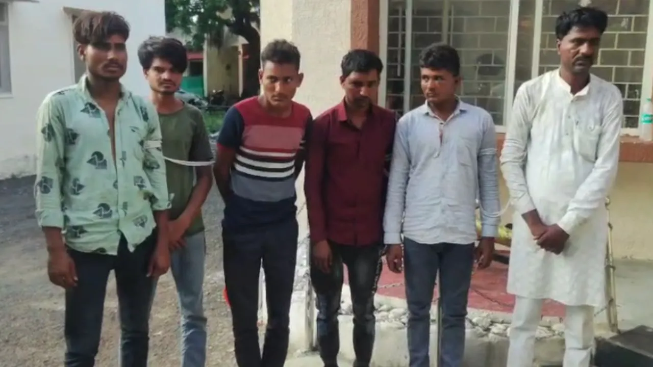 rajgarh police head constable assault and robbery case 6 accused arrested