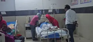 Durg government school accident