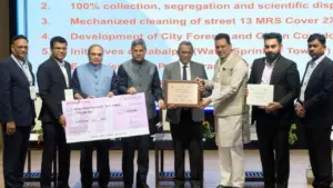 Award received in Delhi