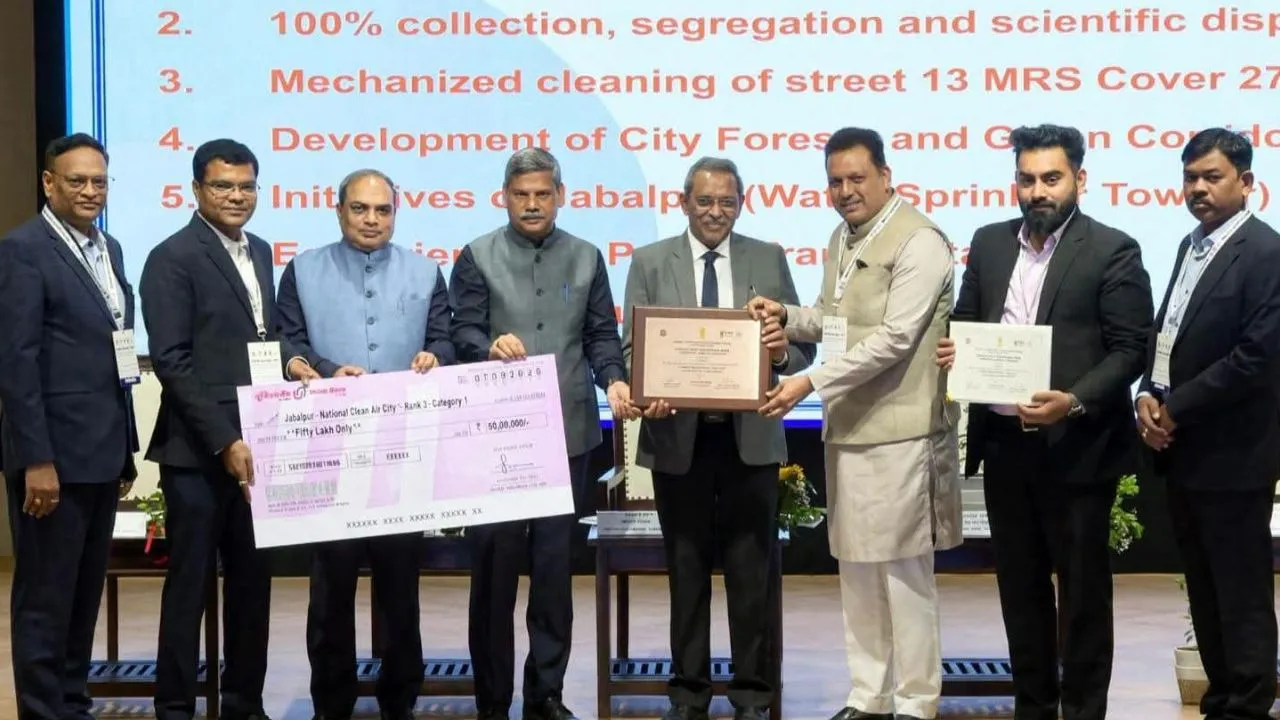 Award received in Delhi