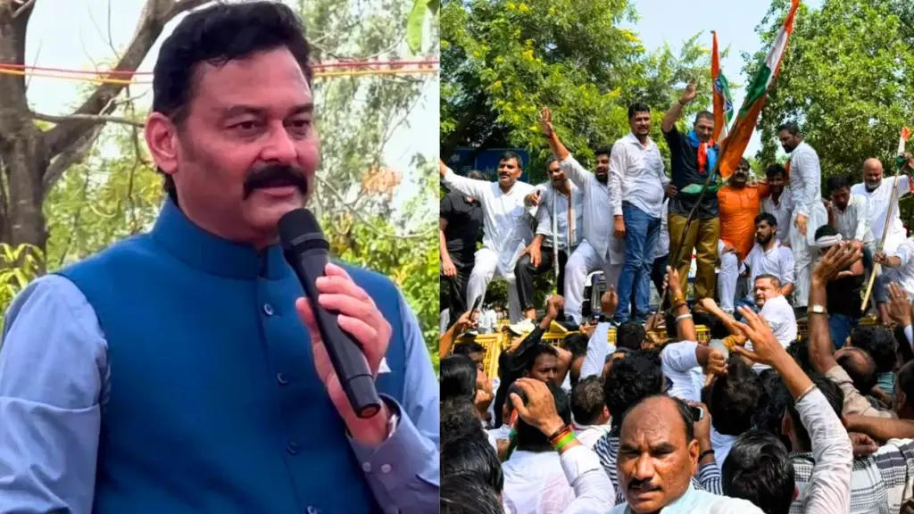 MLA Sanjay Pathak taunts Congress's performance