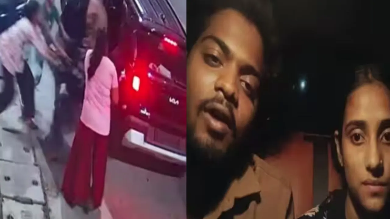 Young man and woman released a video.