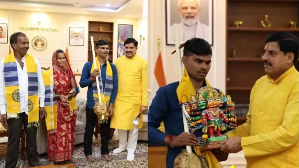 Sunil Lodhi met CM Mohan Yadav.