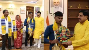 Sunil Lodhi met CM Mohan Yadav.