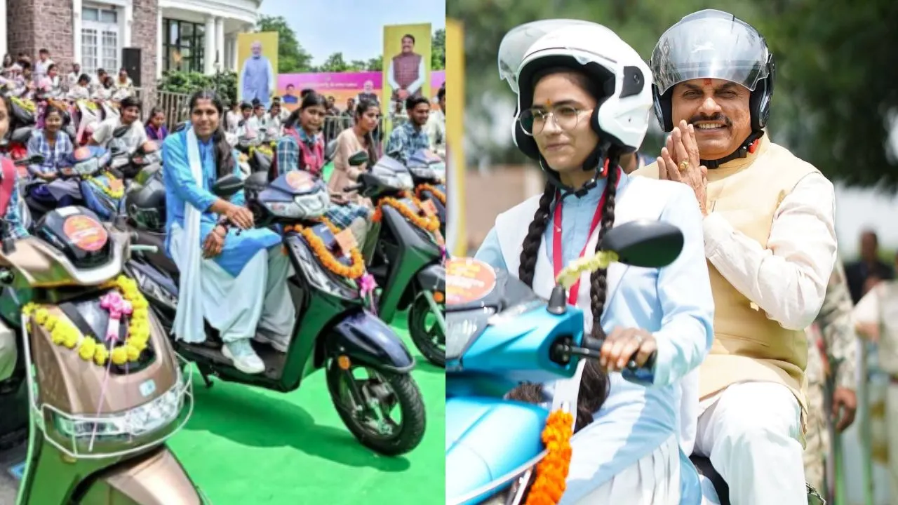 CM Scooty Distribution (File photo)