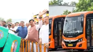 Launch of government buses