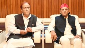 Akhilesh Yadav Azam Khan Meet