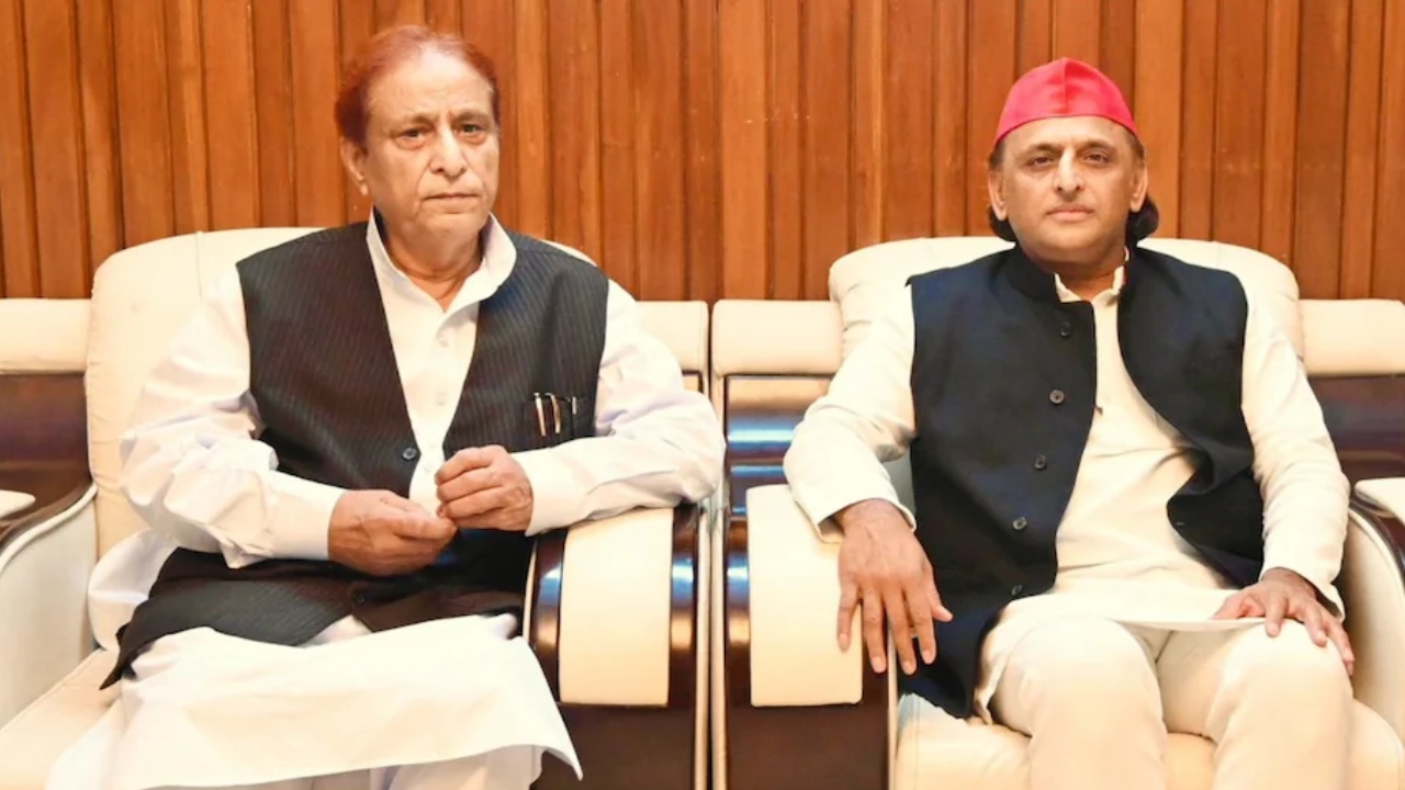 Akhilesh Yadav Azam Khan Meet