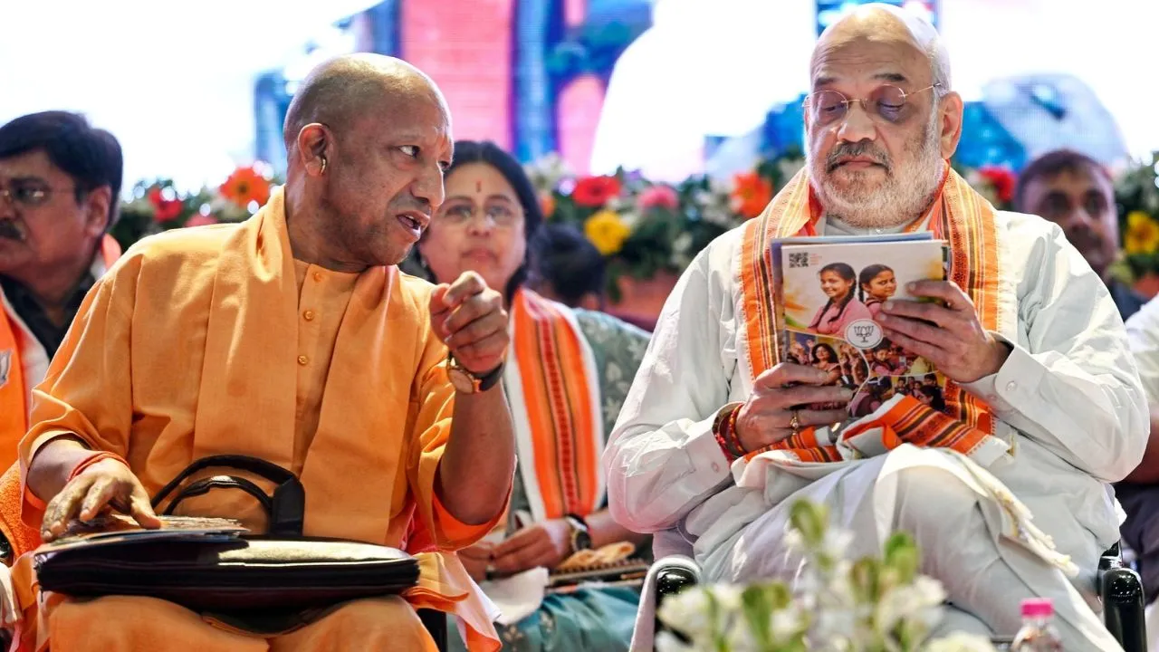 Amit shah and Yogi adityanath