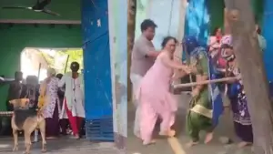 Baghpat Women Lath Yuddh Viral