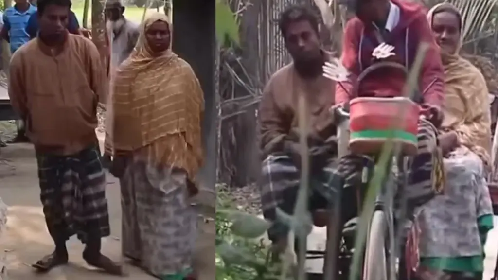 Bangladeshi beggar