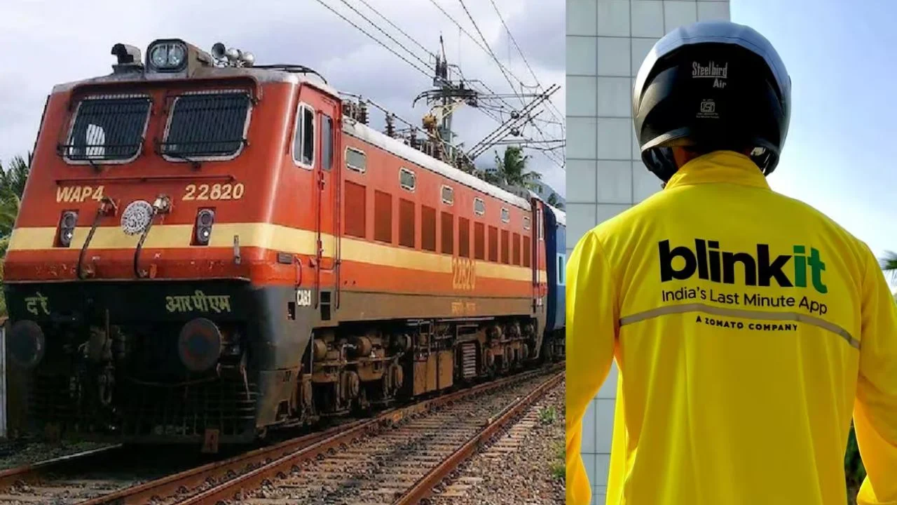 Blinkit Delivery In Indian Trains