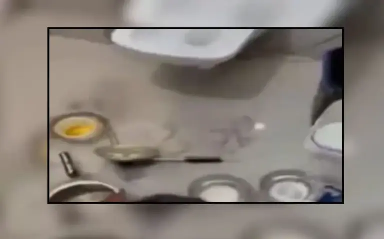 टॉयलेट सीट के ठीक सामने.. New Delhi Sweets में बाथरूम के अंदर धुलते दिखे बर्तन! ग्राहक ने पकड़ा
